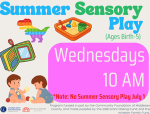 Summer Sensory Play 